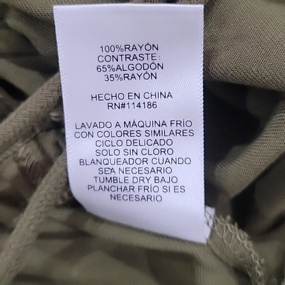 Frye & Co Green Lightweight Open Front Utility Style Jacket - Picture 14 of 14